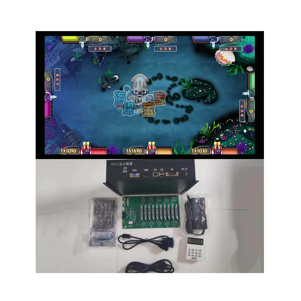 

Most Popular Video Game Consoles SpongeBob Coin Arcade Game Machine Motherboard