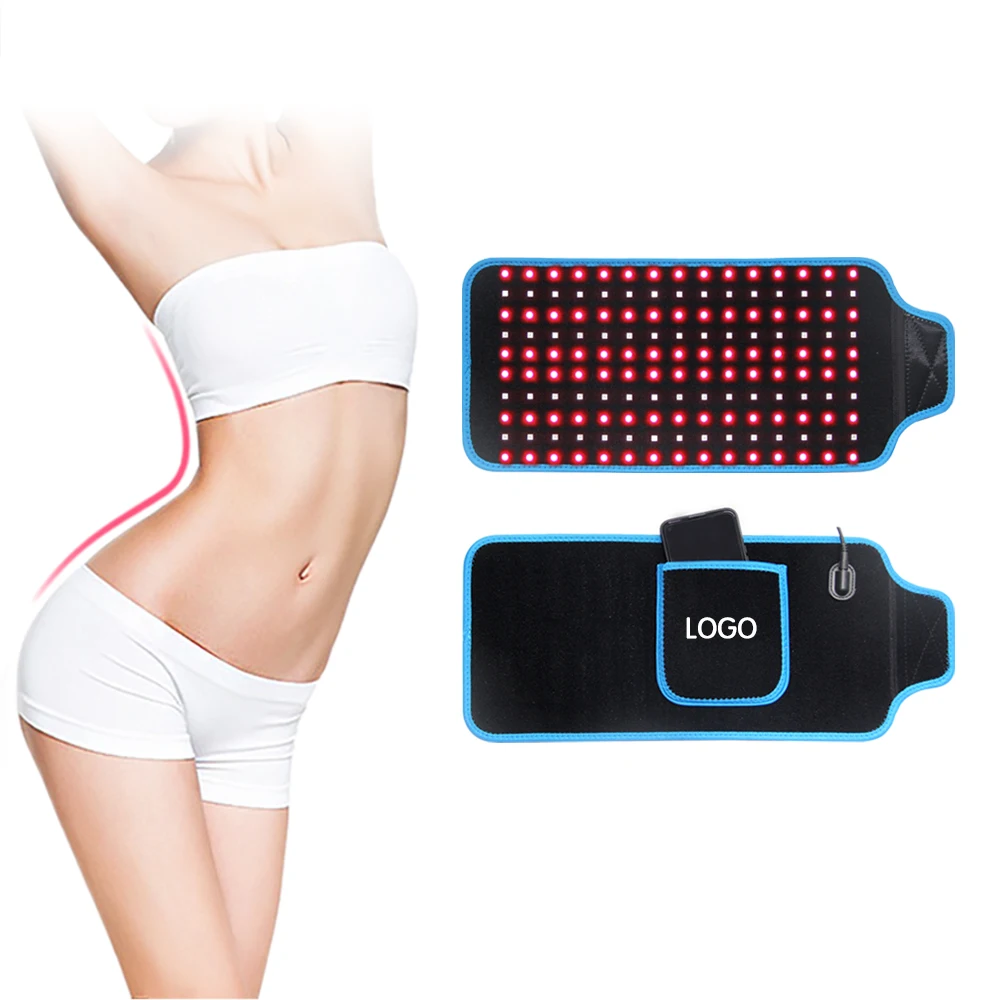 

Pain Relief Weight Physical Loss Light Belt Infrared 660Nm 850Nm Infrared Wrap Belt For Body Slim Led Red Light Therapy