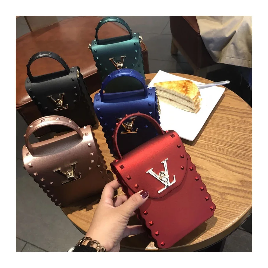

New arrival designers handbags famous brands pvc bag jelly purse women purses and handbags luxury for women hand bags, Picture