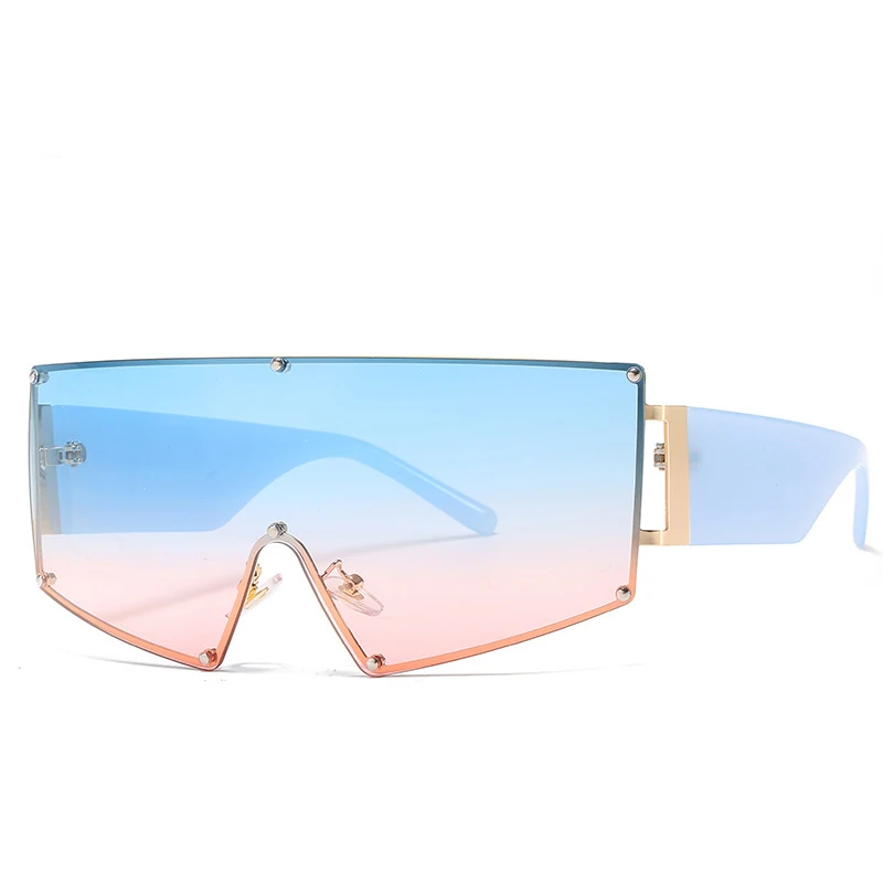 

2021 New Products Designer Shades Square Fashion Newest Stylish Oversized Mens Women Sun Glasses Sunglasses For Lady UV400