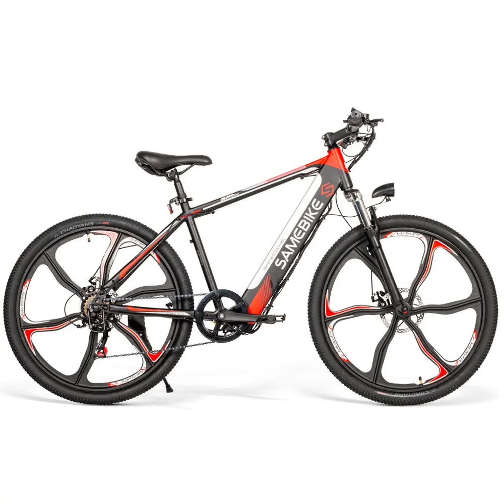 

Warehouse in Poland SH26 High Carbon Steel Electric Mountain Bicycles Other Electric bike MTB Ebike for sale, Black/white