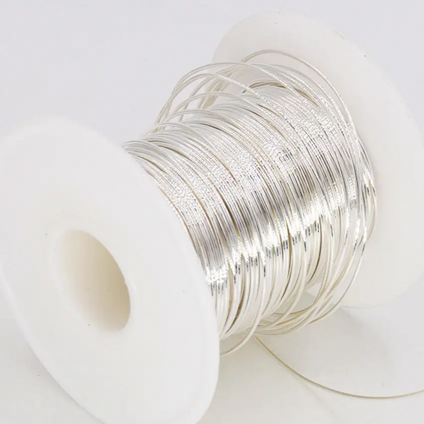 

99.99-99.996% purity 18 20 22 24 AWG sterling silver wire for jewelry making