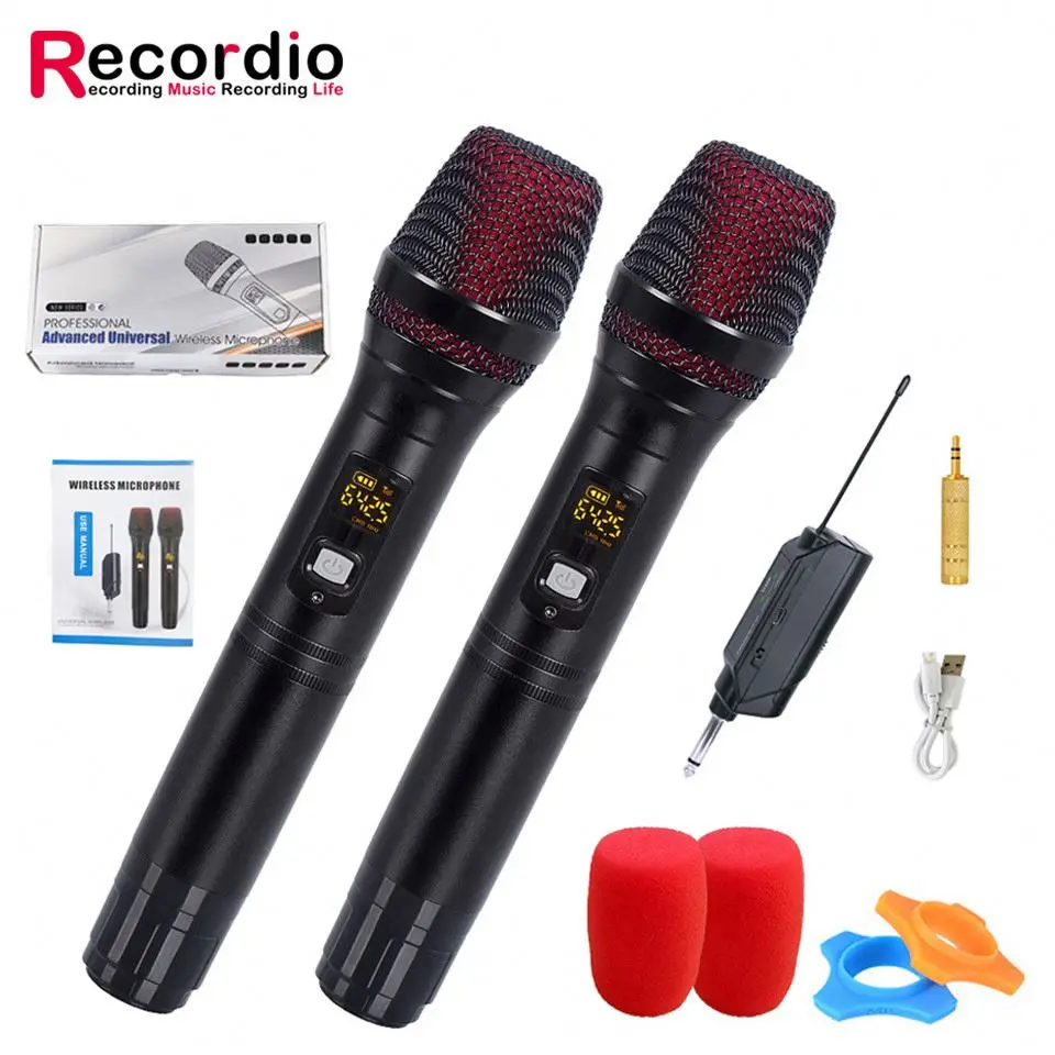 

GAW-003B Hot Selling Party Karaoke Mic With Low Price, Silver&gold