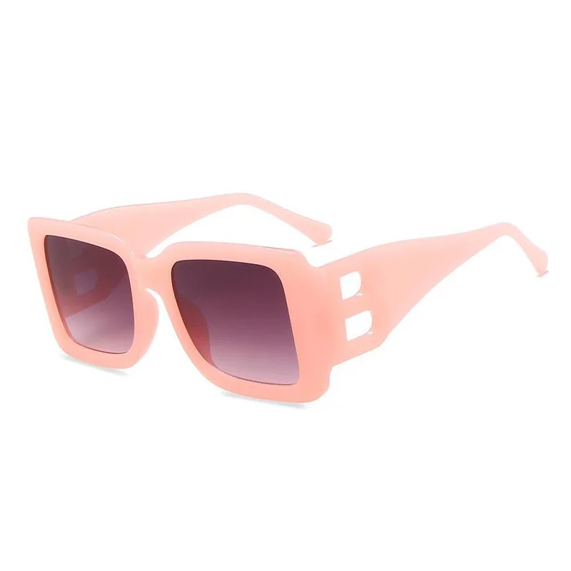 

wholesale famous brands designer pink big luxury sunglasses large square big frame women shades sun glasses sunglasses 2021, Multi colors