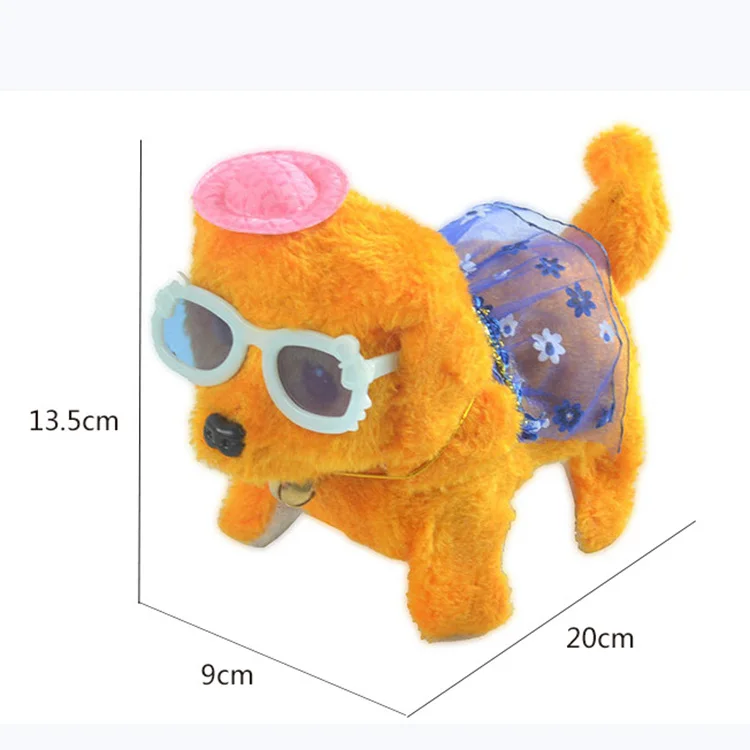 Cheap Price Walking And Barking Mechanical Toys Plush Dog For Kids Gift