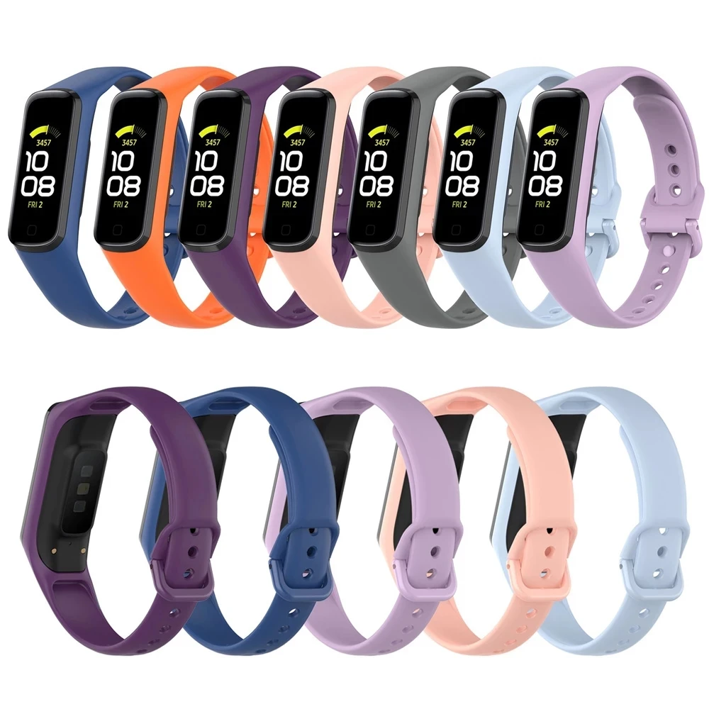 

Silicone Sport Band Strap For Samsung Galaxy Fit 2 SM-R220 Watch Bracelet Replacement Watchband Correa For Samsung Galaxy Fit2, 14 colors