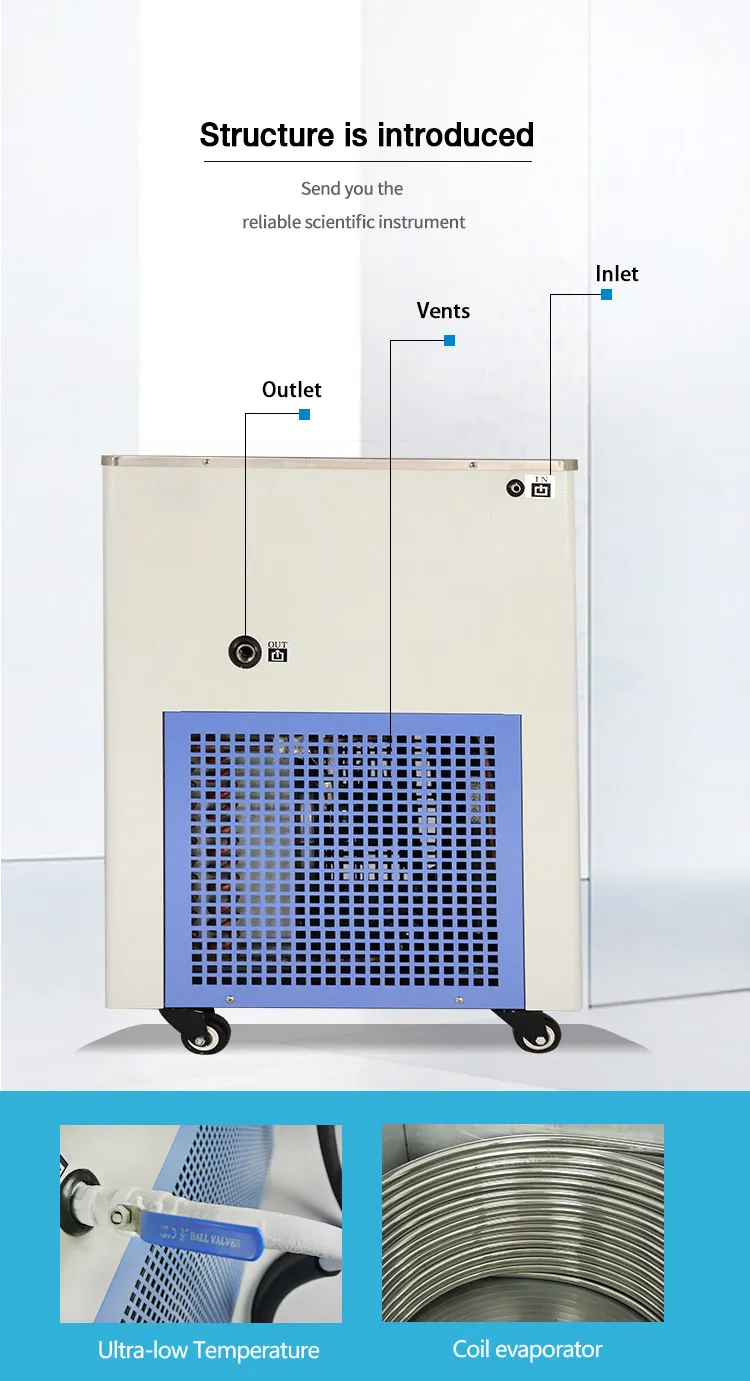 Industrial Refrigerated Circulator Pump Cooling Chiller