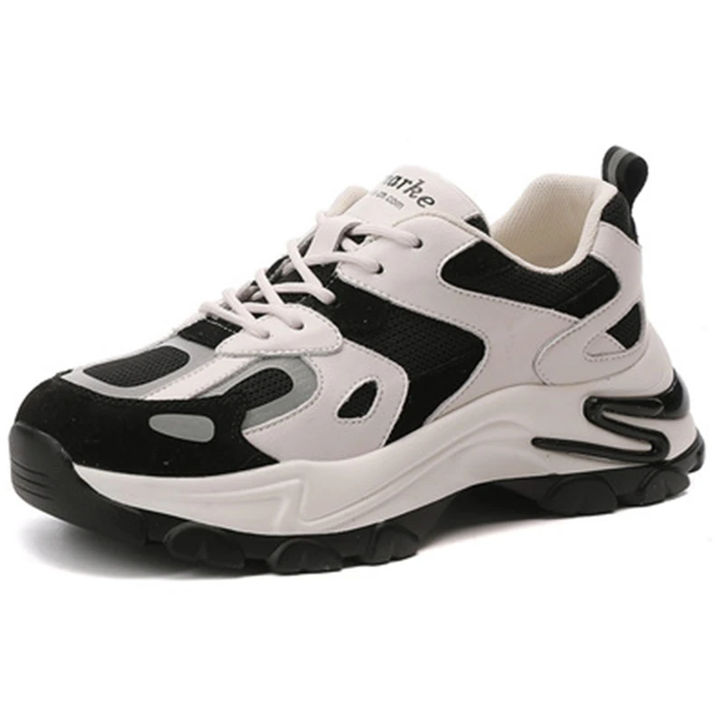 

Dropshipping Custom Logo 2021 Autumn Women Classic Chunky Sneaker Fashion Style Lady Platform Footwear Female Walking Style Shoe