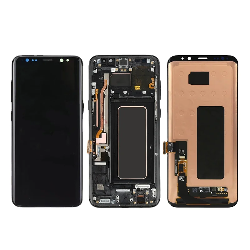 

hot sale replacement frame original display for samsung s8 plus lcd screen