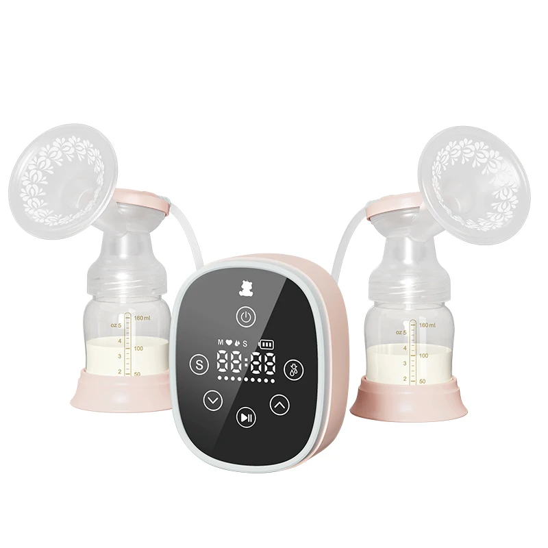 

2022 Factory Selling Dual Digital Electric Breast Pump With Massage