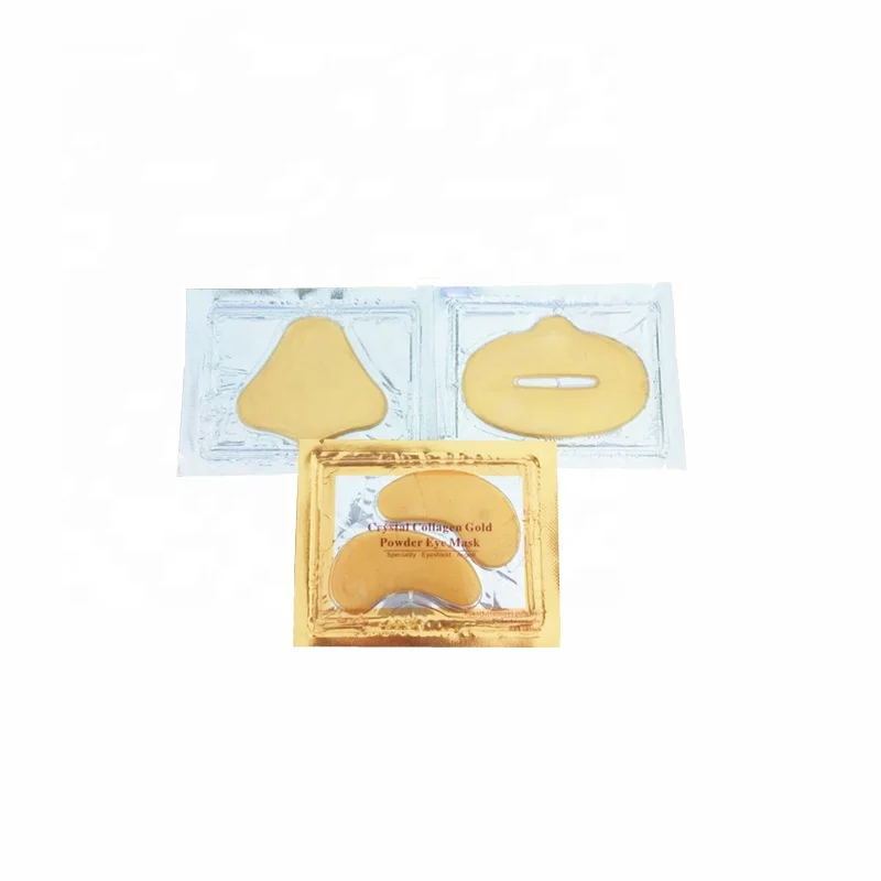 

CE certificated hot sale 24k gold bio-collagen Eye Mask Under Eye Use Collagen Gel Eye Mask, White, gold, black, pink