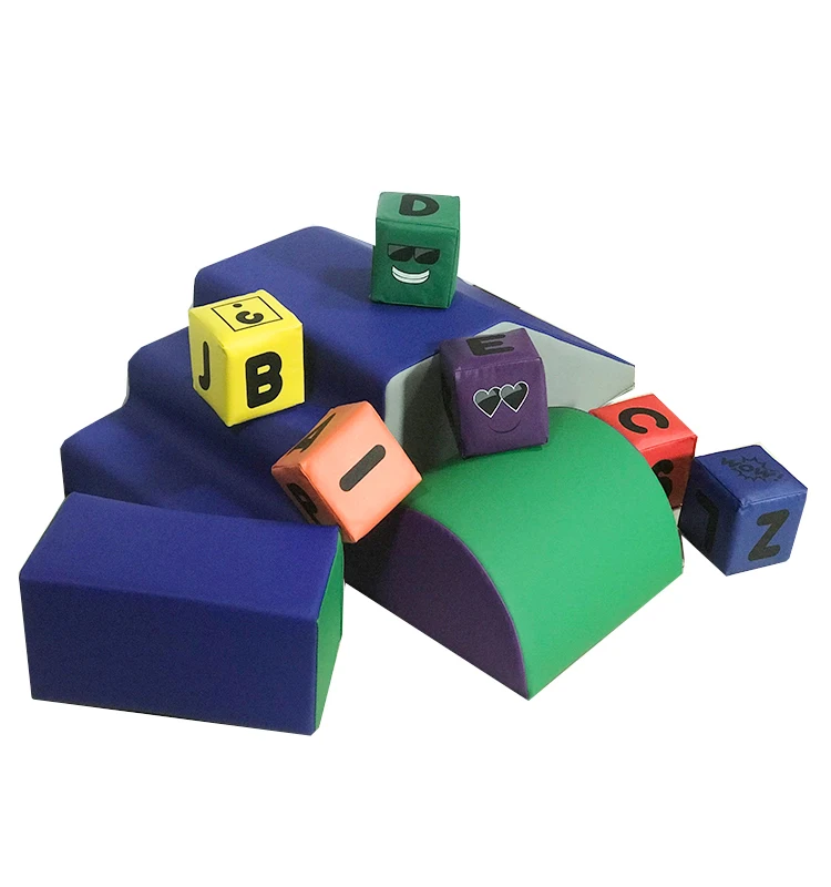 

eco-friendly different shape PU foam building blocks and cushion with different printing for kids and toddlers, Blue,yellow,red,green,orange,purple