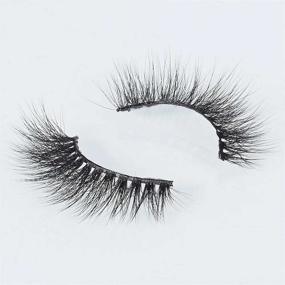 

Private Label Black Long Wispy Fluffy Hair Eyelash with Premium Box Package