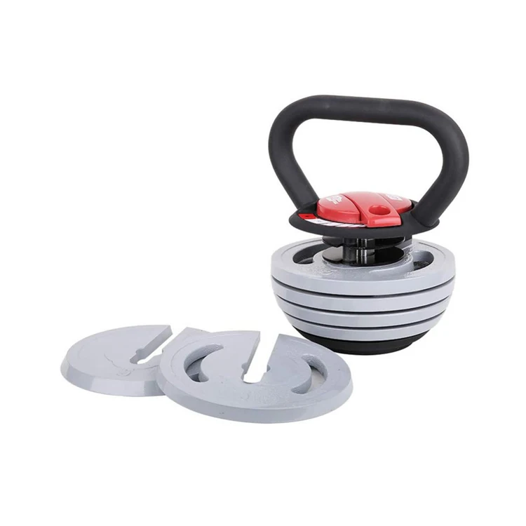 

Hot selling fitness equipment muscle training adjustable kettlebell set competition kettlebell set cast iron kettlebells, White/black