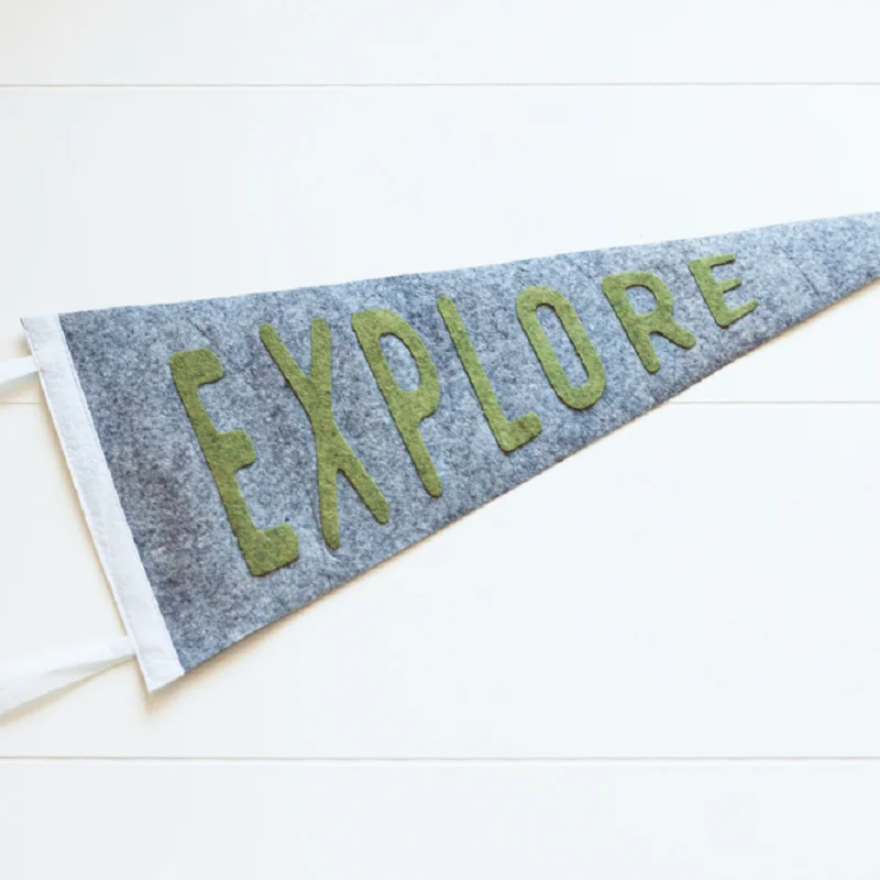 amazon hot selling product hanging felt pennant