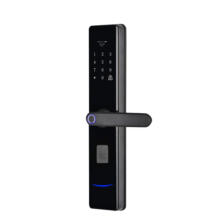 
ELA hot sale semi-automatic smart electronic home security fingerprint door lock 