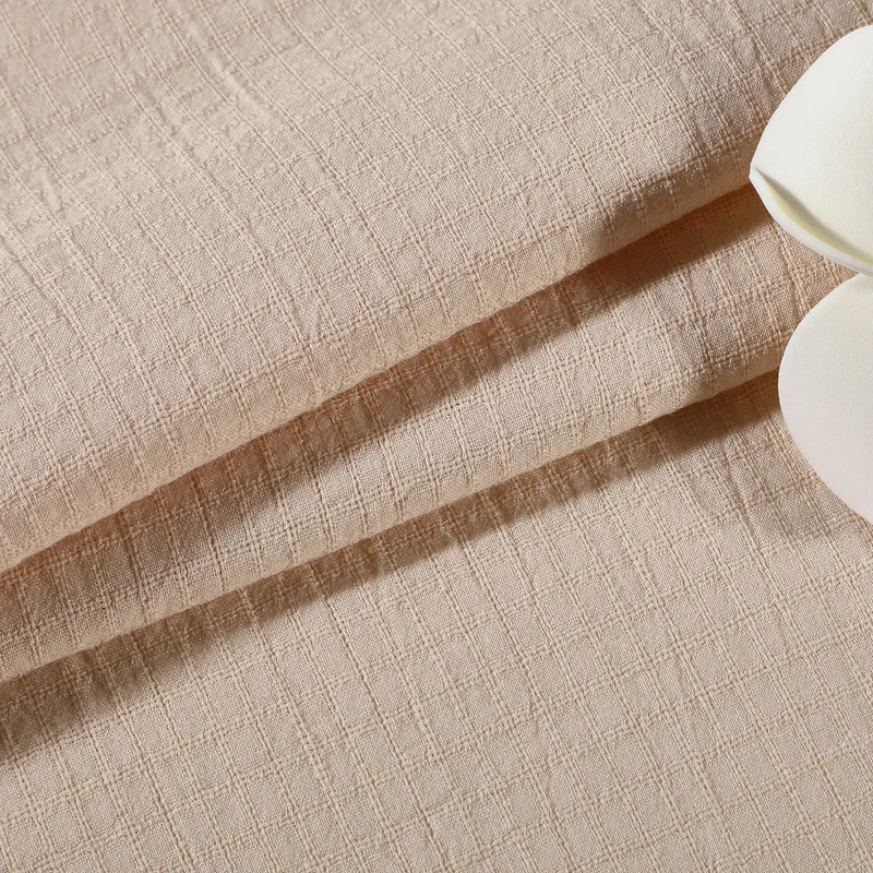 

Quick Delivery Cotton Jacquard Fabric Checked Jacquard Fabric Jacquard Clothing Fabric