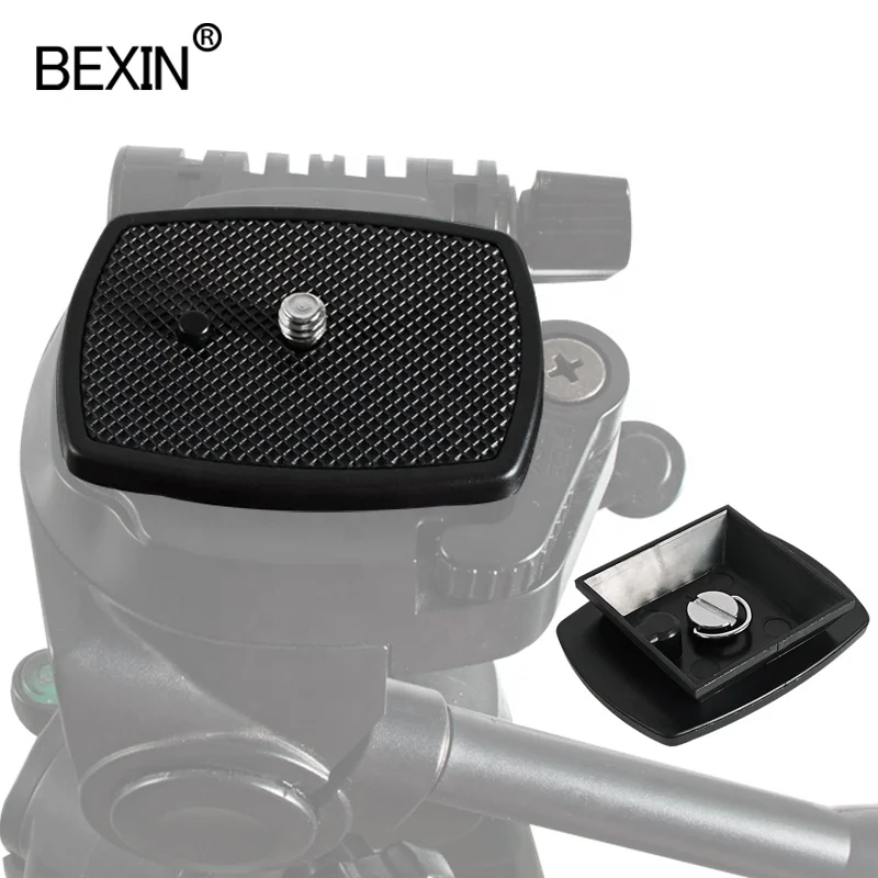 

BEXIN camera tripod spare parts tripod head Platform yunteng quick release camera plate for Yunteng 690 668 680 weifeng tripod