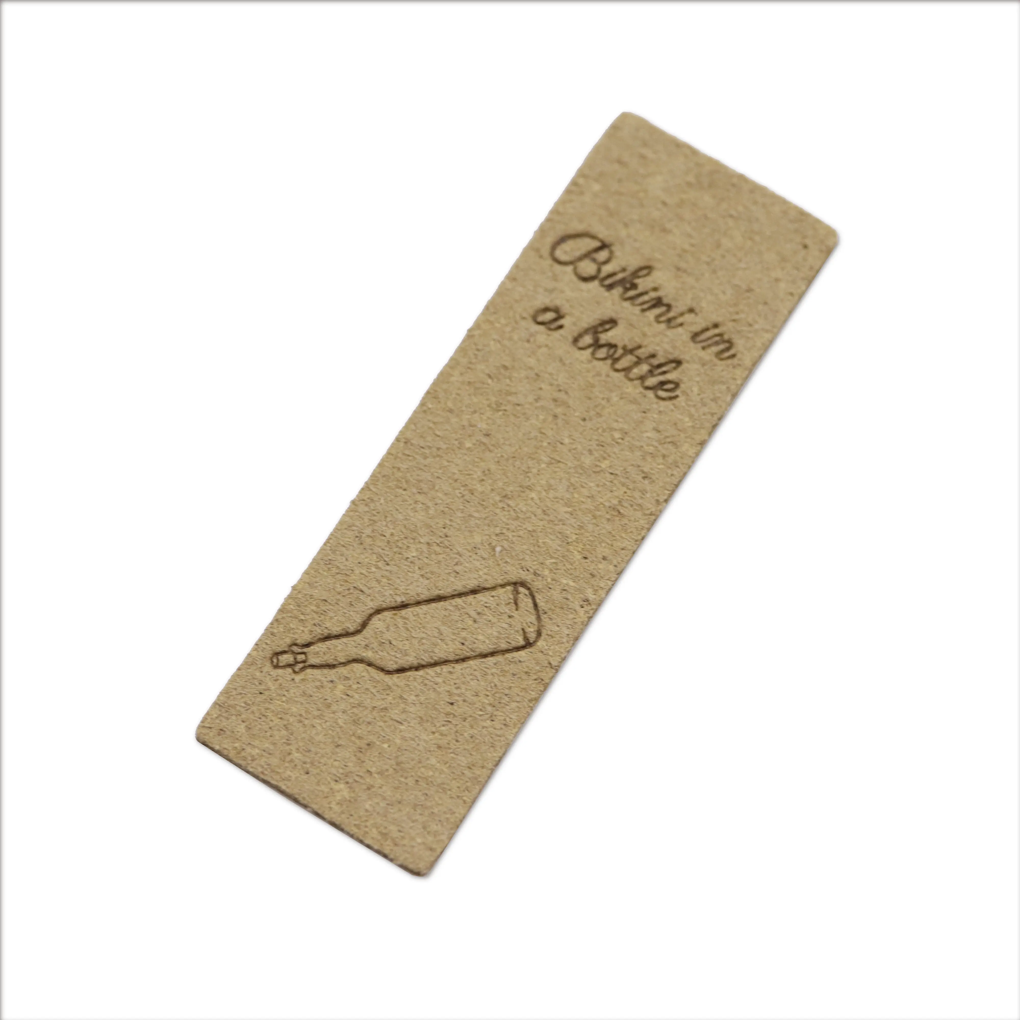 

2020 New design Custom Brand Logo Debossed Folded Suede Leather Label For Hats/Clothing/Shirt Patches Tag, Custom color