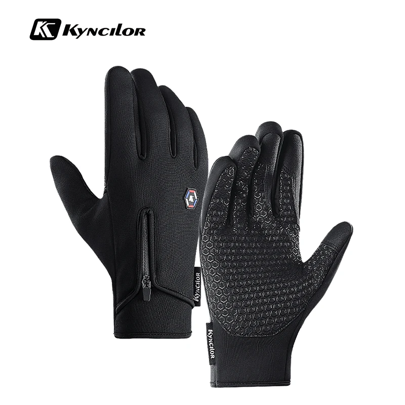 

Eastinear OEM ODM Waterproof Touch screen Pu Leather Motorcycle Gloves Protective Biker Sport Warm Full Finger racing gloves