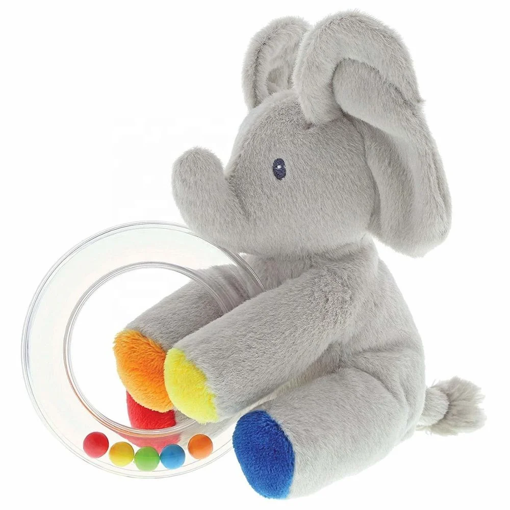 Hot Sale Baby Sleeping Rattle Toys Plush Infant Elephant Doll Buy