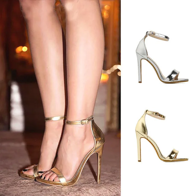 

UP-3049r Summer Bigger size 42 43 Wedding Shoes Women High Heel Sandals