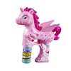 Hundred Power 's LED Bubble Gun, Light Up Bubble Gun for Kids, Pony Bubble Gun-Flashing Bubble Gun for kids with solution