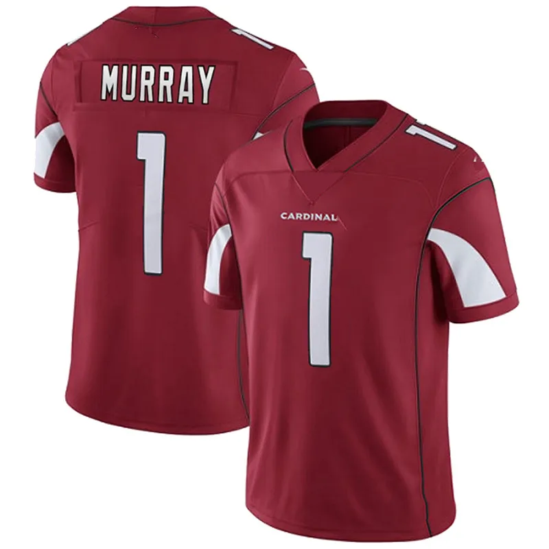 

wholesale Arizona 1# Kyler Murray Cardinal Jersey Larry Fitzgerald New Customize Stitched Limited American Football jerseys best