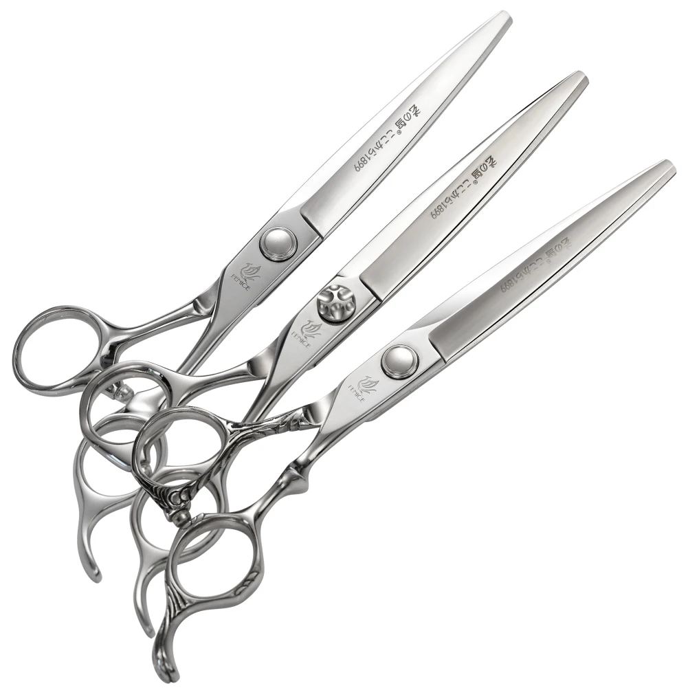 

7 Inch Professional Beauty Barber Salon Hair Leaf Scissors Hairdressing Shears