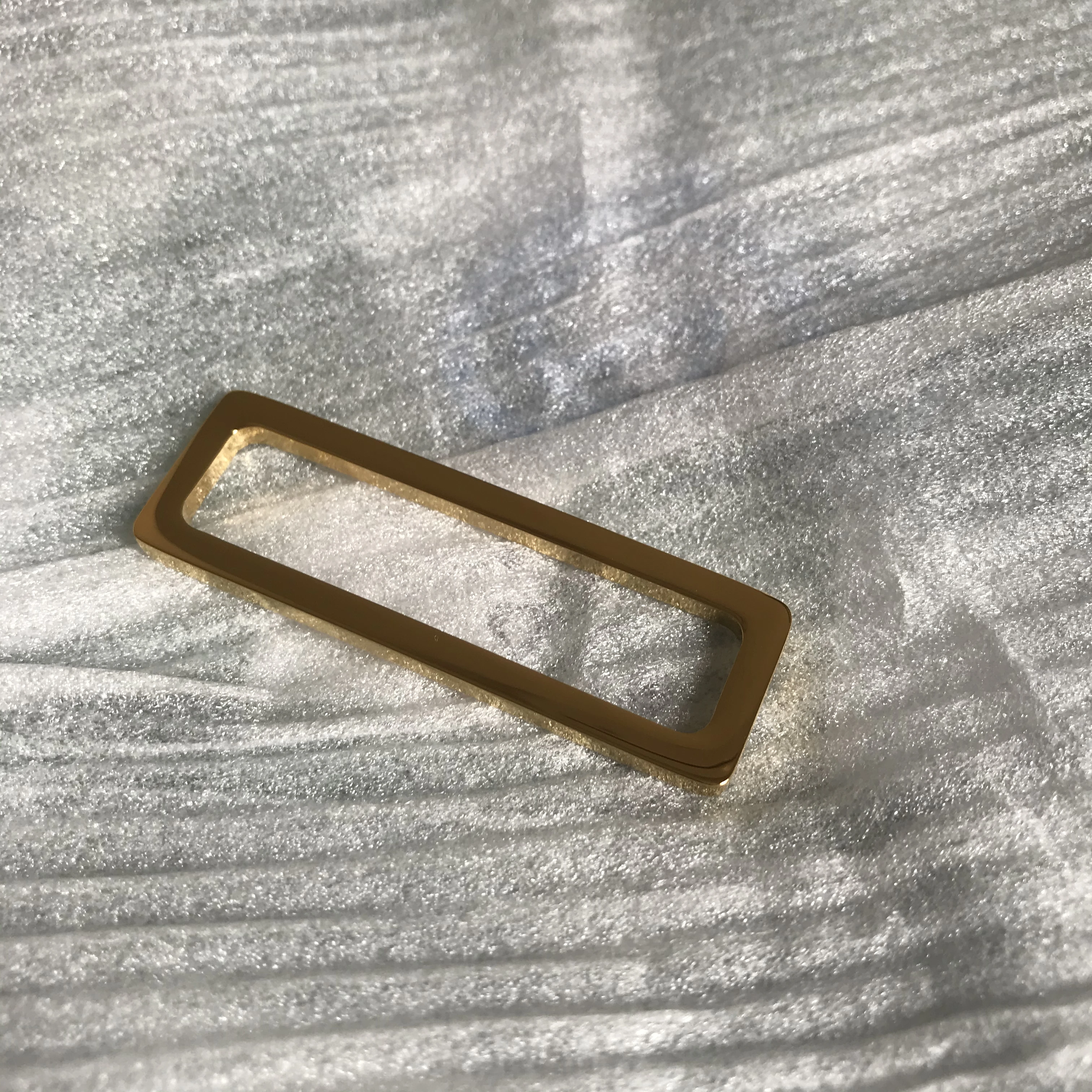 

Stainless steel high polished 18K gold buckle claps for bags, Silver / gold / black / black / rose gold / blue ...