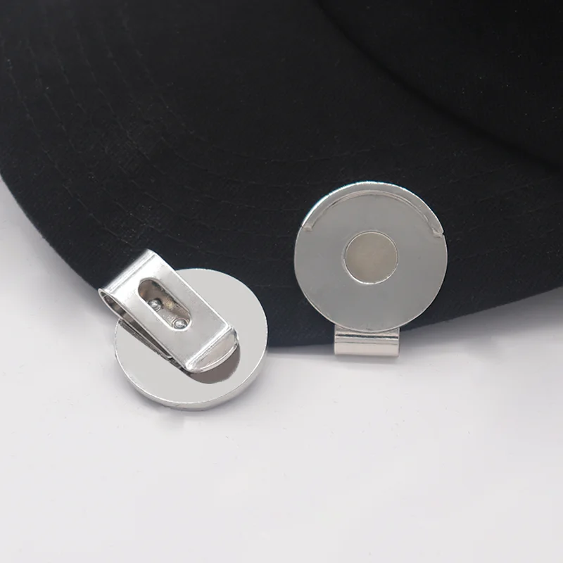 

Hat Clip Golf Accessories Metal Golf Ball Marker Magnetic Hat Clips for Stock