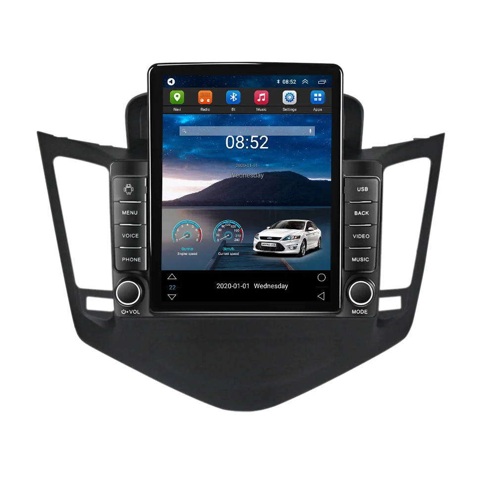 

MEKEDE Android 11 Car Monitor for Chevrolet Cruze 2009-2014 8+128G GPS DSP RDS ADAS DVR colling fan 360 camera car radio