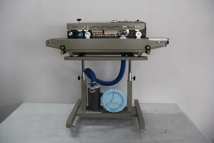 YTK-DBF-1000 Vertical Continuous Conveyor Sealer With Nitrogen Gas Filling Flushing Sealing Machine