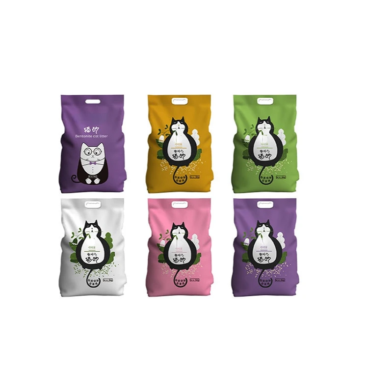 

High Level Wholesale Five Flavors Better Cleaning Clumping Bentonite Cat Litter Sand