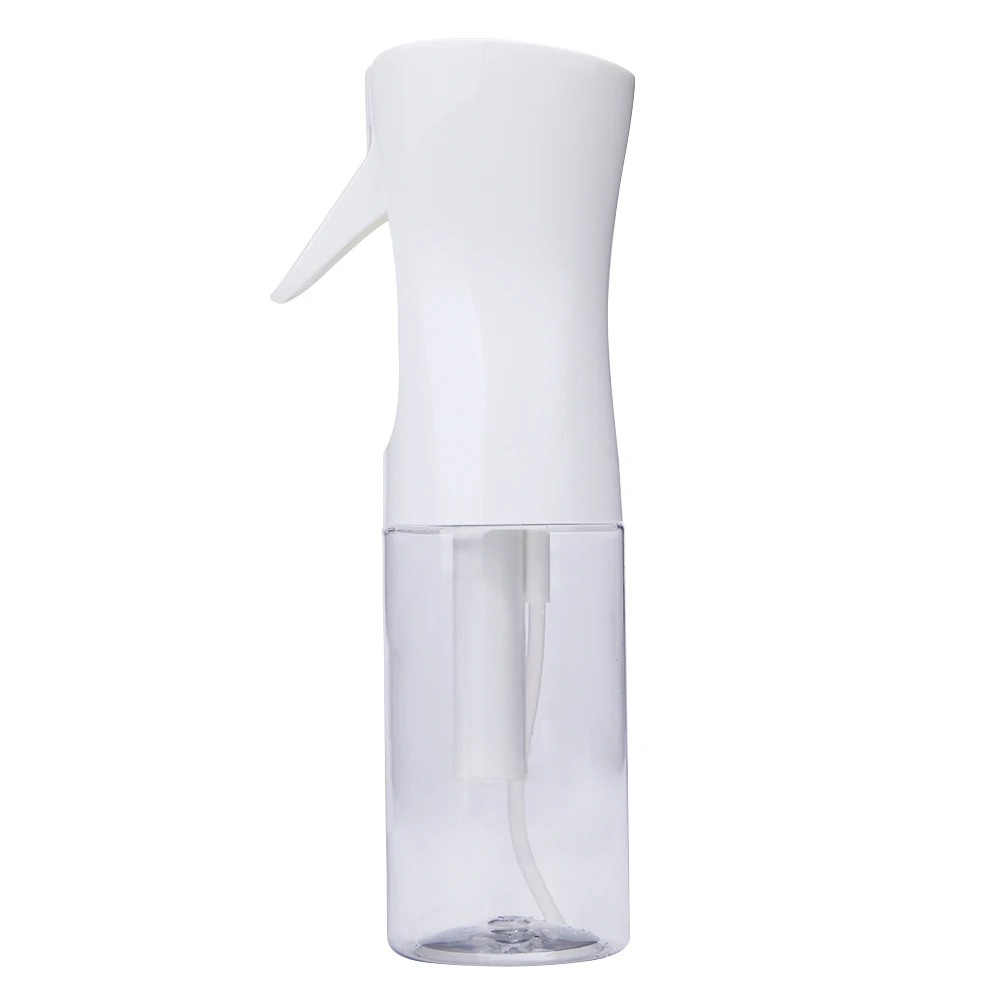 

transparent household continuous pump PET 200ml 300ml fine mist spray kettle alcohol high-pressure spray bottle In-stock