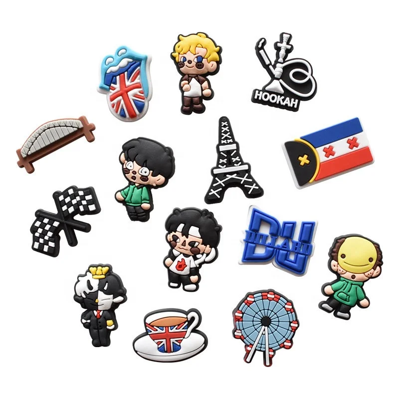 

Wholesale UK accessories Kids designer shoe decoration croc charms for Croc Shoes Accessories