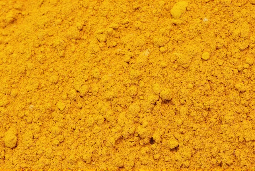 Golden milk in ceramic mug with turmeric root and black peppercorns