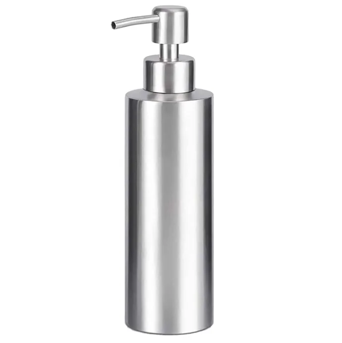 

Stainless Steel soap dispenser Rust Proof Liquid Hand soap dispenser Premium Kitchen Pump for Liquid Bathroom Hand Dish Lotion