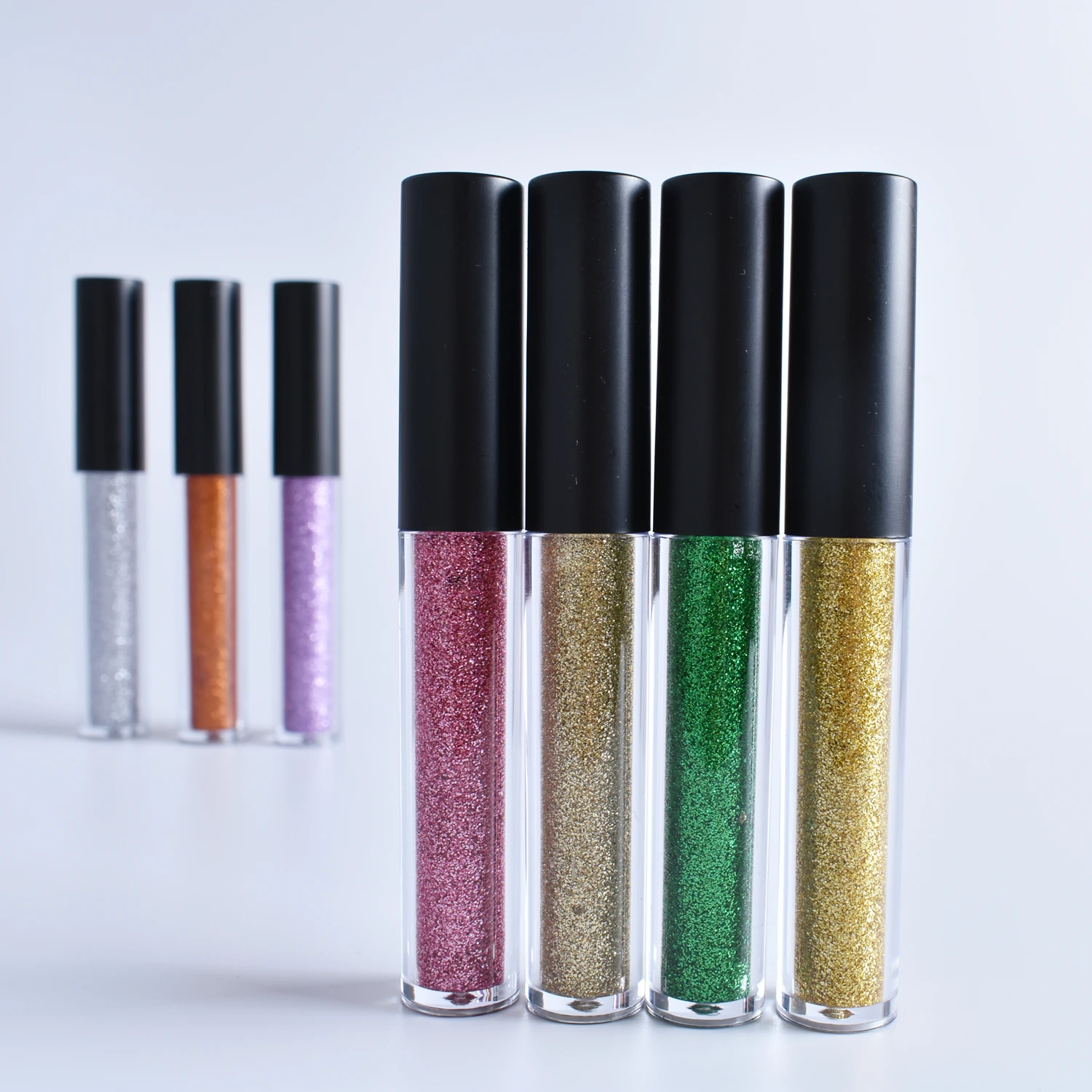 

Wholesale Metallic Liquid Eyeliner Private Label 12 Color Glitter Eyeliner