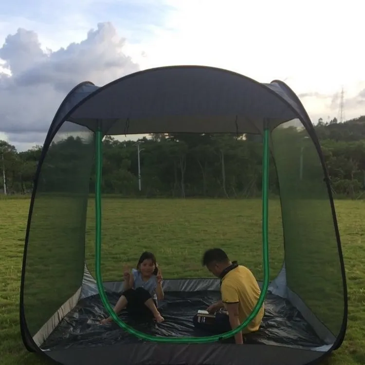 Portable Large Instant Pop Up Camping Mosquito Net Netting Insect Tent ...