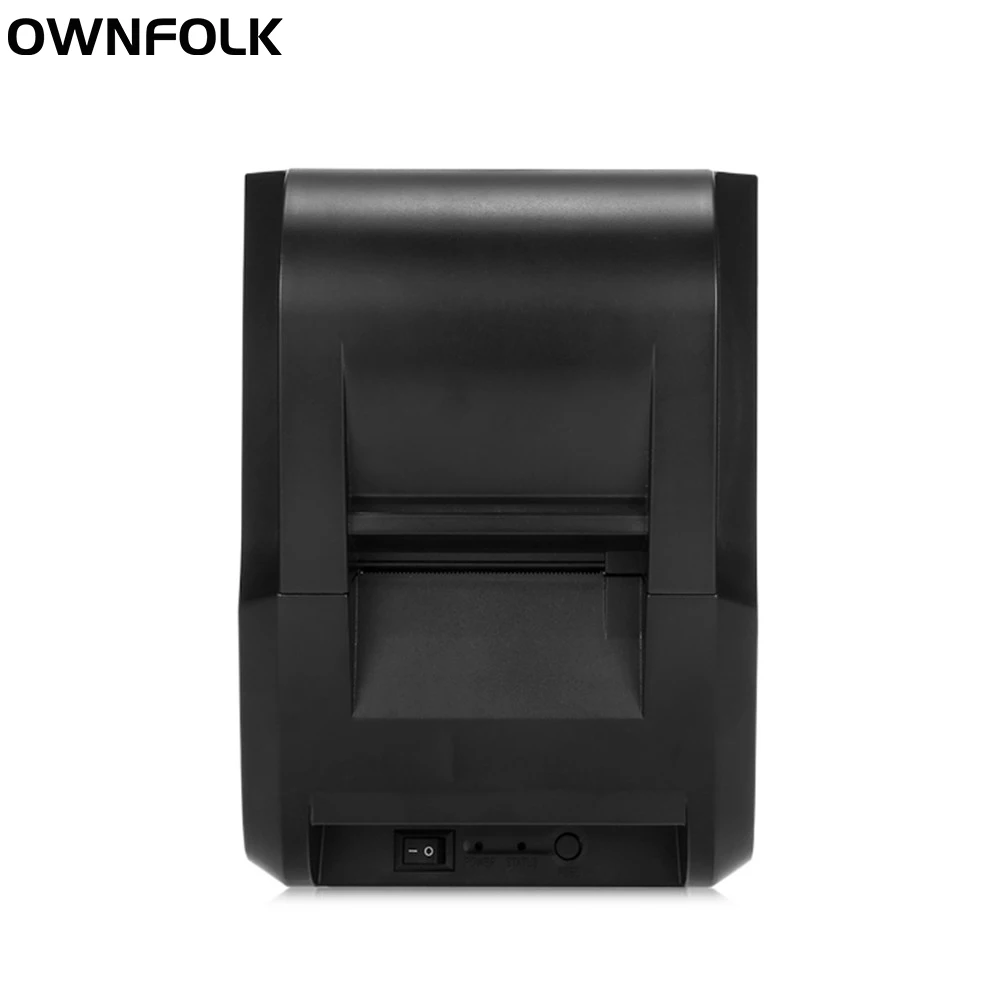 

OWNFOLK 58mm portable mobile courier label wireless thermal printer waybill shipping receipt printer