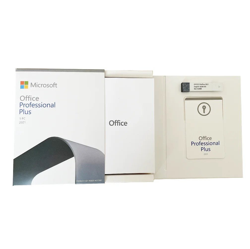 

Microsoft Office 2021 Professional Plus USB BOX English version Edition for Windows Only