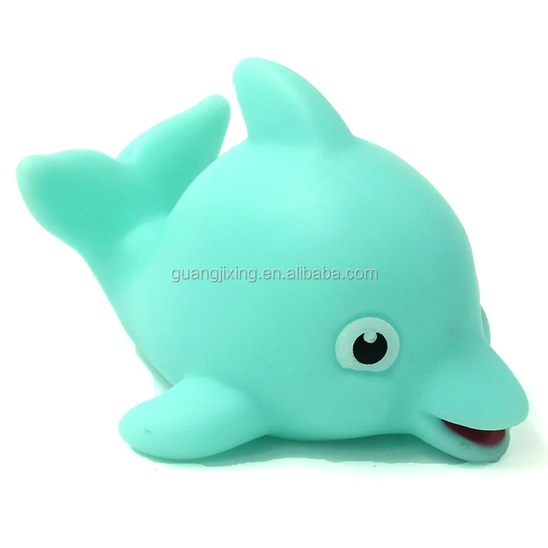 
Children led lights PVC toy for kids Ocean fish sea animal bath toy 