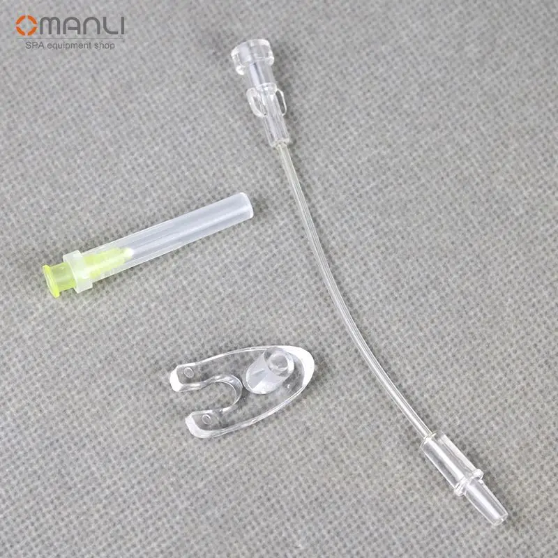 

Omanli Beauty Portable U225 Mesogun Disposable Whole Sell Mesotherapy Gun Disposable Meso Gun Catheter Needles, Grey