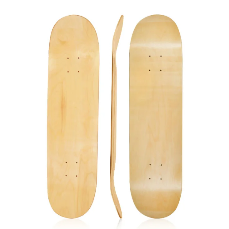 

Wholesale High Quality 7 Layers Maple Skateboard Surface Custom Blank Skateboard Decks, Burlywood, or customized