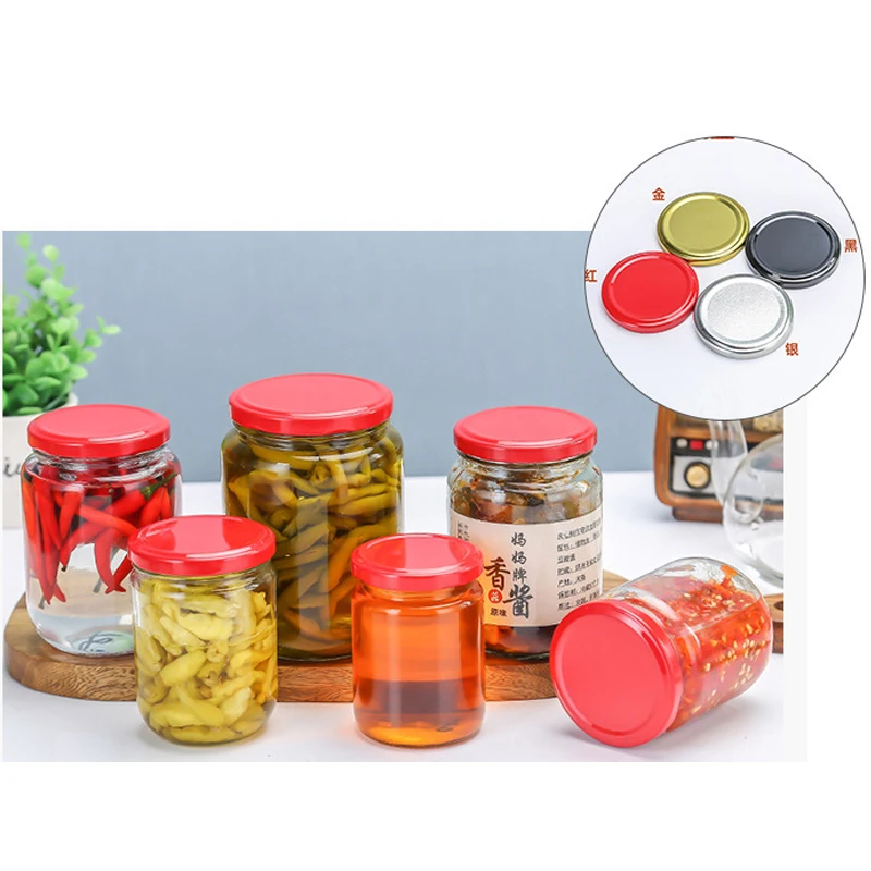 

Wholesale Hot Saling 30ml To 1000ml Glass Jam Jar Glass Can Glass Pickle Jar Manufacturer, Transparent