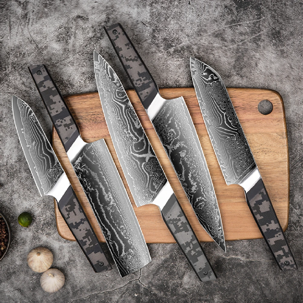 

stainless steel 5 pcs kitchen knife set for kitchen