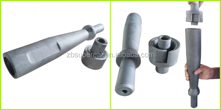 Silicon Carbide Wear Ceramic Lining Tubes / Parts
