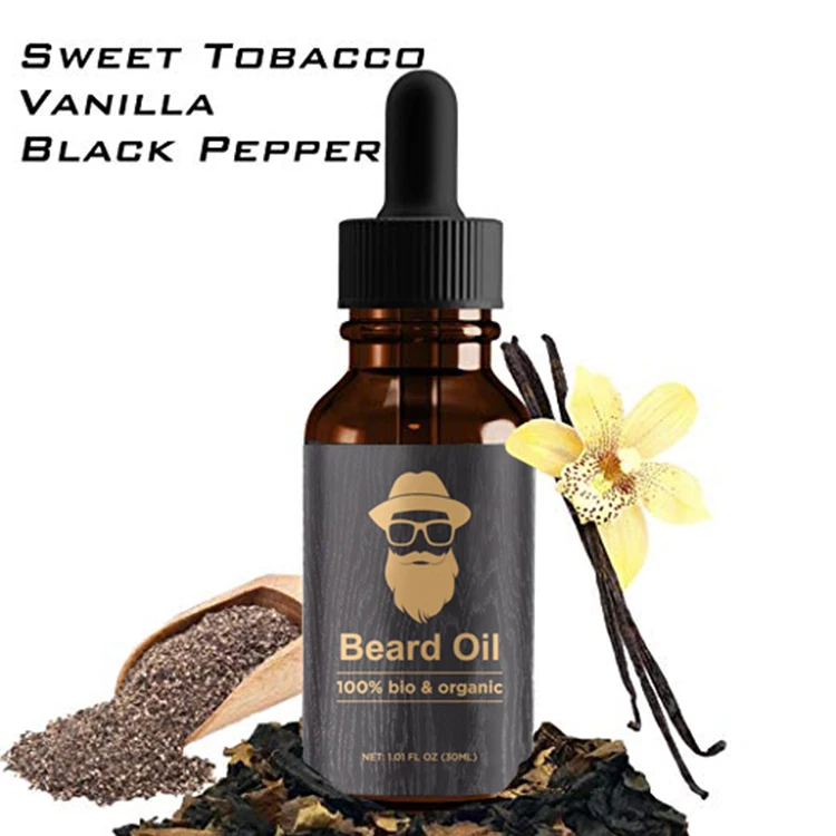 
Private Label 100% Pure Natural Organic Rose Cologne Beard Growth Oil Smoothing Beard Oil 