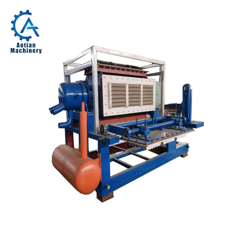 China suppliers high capacity automatic paper pulp egg trays machine
